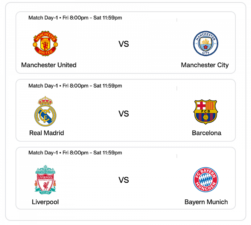 Match Day-1