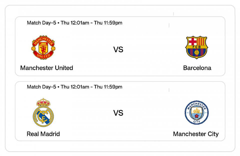 Match Day-5